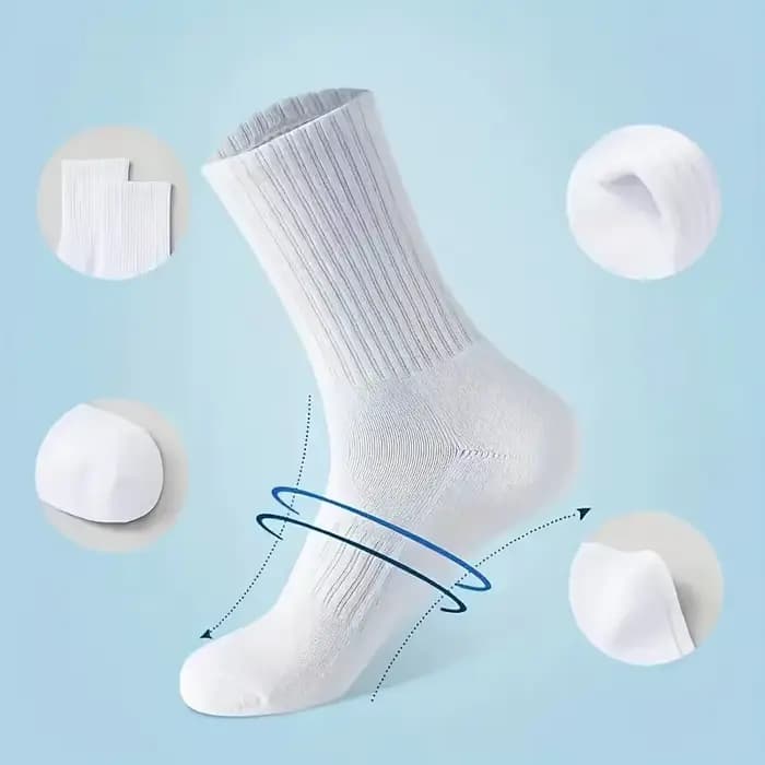 3/6 paires de chaussettes pour hommes et femmes sont déodorantes