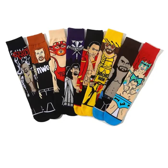 WWE – chaussettes personnalisées pour hommes