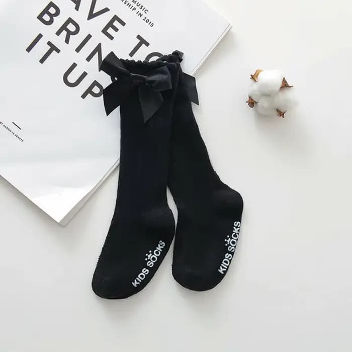 Chaussettes longues et douces en dentelle de coton pour bébés filles, vêtements d'été pour enfants, 100% coton, nouveau