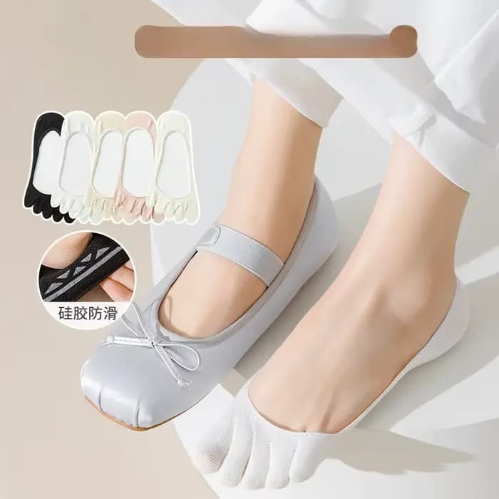 Chaussettes basses en coton pour femme