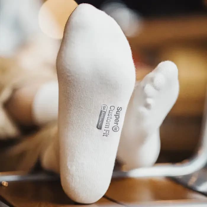 Maden Lot de 3 paires de chaussettes longues d'été