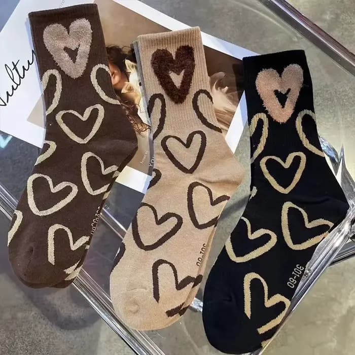Chaussettes coréennes courtes pour femmes