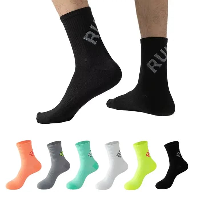 1 paire de chaussettes de course mi-longues