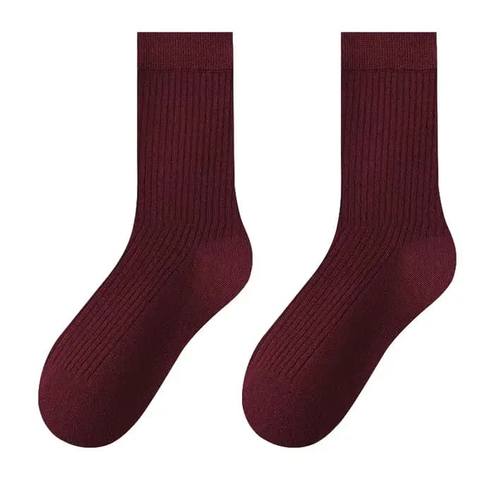 Chaussettes rouges Ankola pour femmes