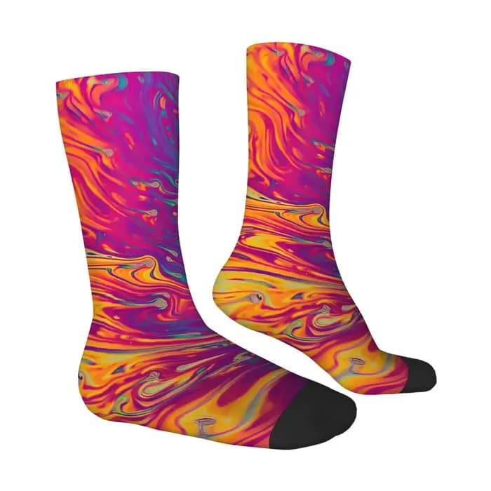 Chaussettes Fluid Art antidérapantes
