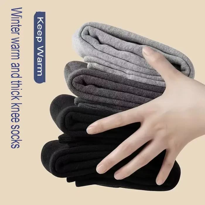 Chaussettes thermiques à hauteur du genou pour hommes