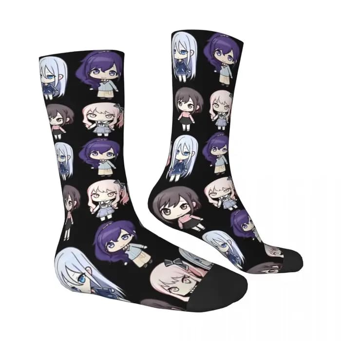 Project Sekai Emu Otori-Chaussettes Antidérapantes pour Homme et Femme