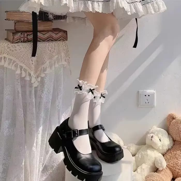 Chaussettes de mollet Lolitas pour femmes