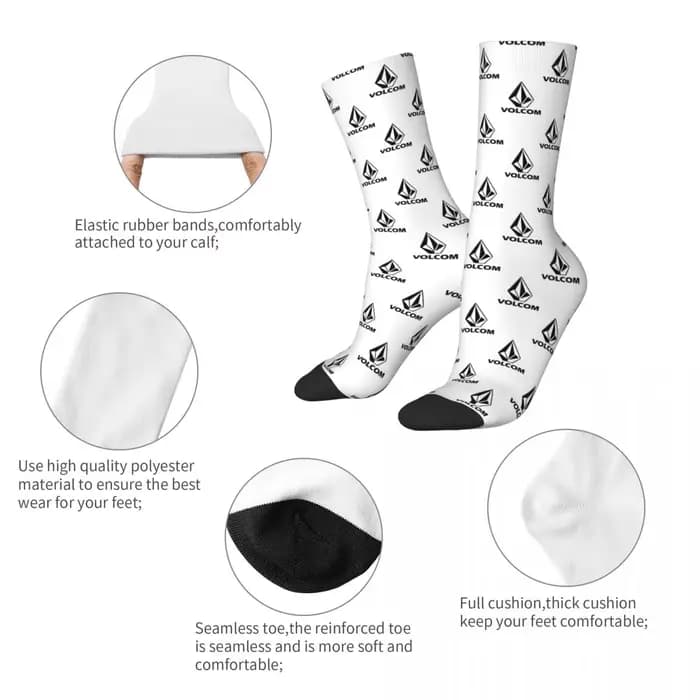 Volcom-Chaussettes coordonnantes pour homme