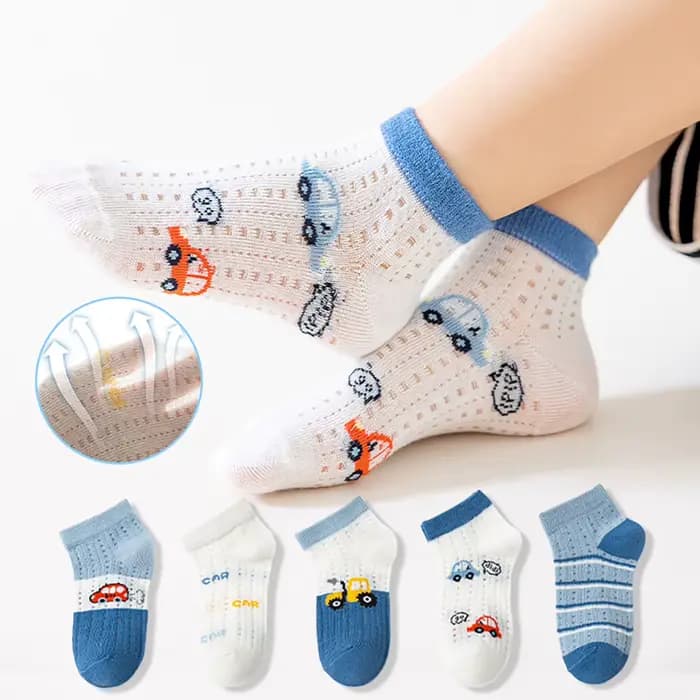 5 paires de chaussettes pour enfants