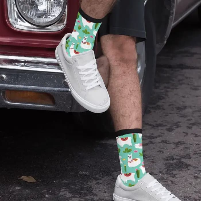 Chaussettes mi-mollet décontractées pour hommes et femmes