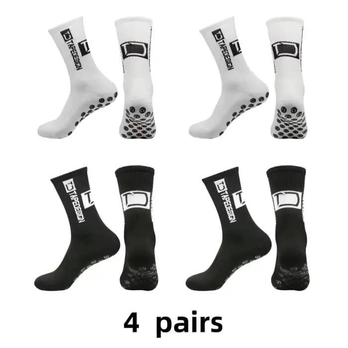 1/4/10/20 paires de chaussettes de football