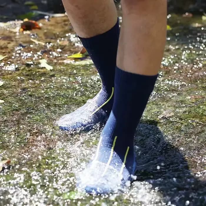 1 paire de chaussettes imperméables d'automne