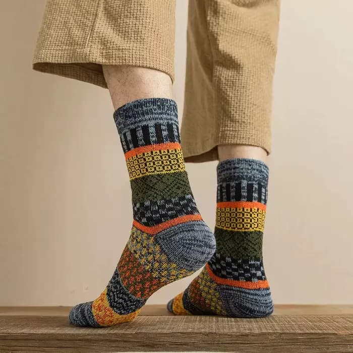 5 paires de chaussettes d'hiver pour hommes