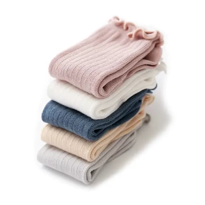 Chaussettes antidérapantes pour bébé fille