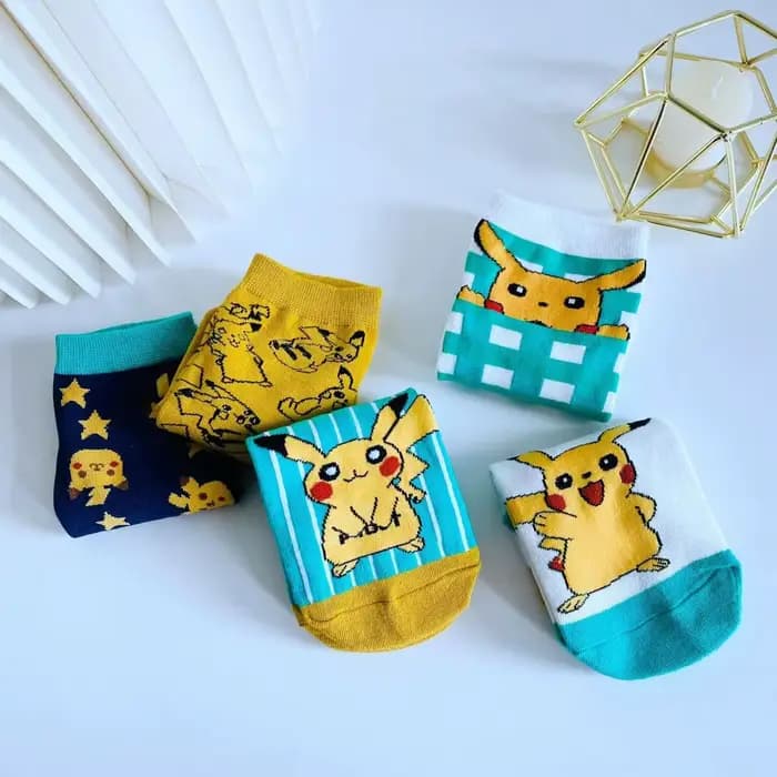 5 paires de chaussettes courtes pour femmes