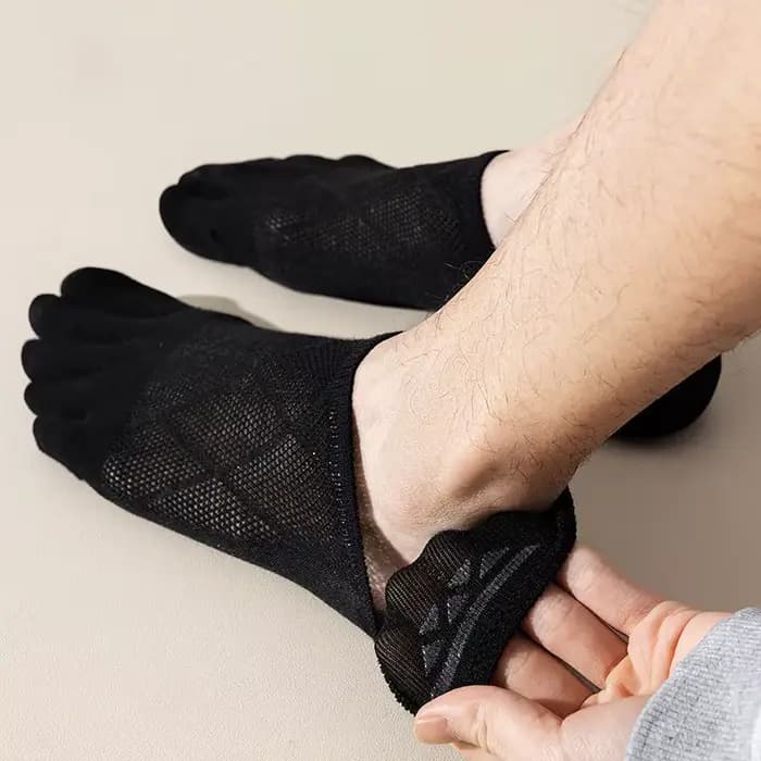 Chaussettes de course ouvertes pour hommes