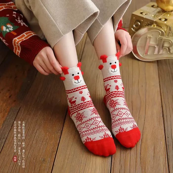 Chaussettes de noël amusantes pour homme