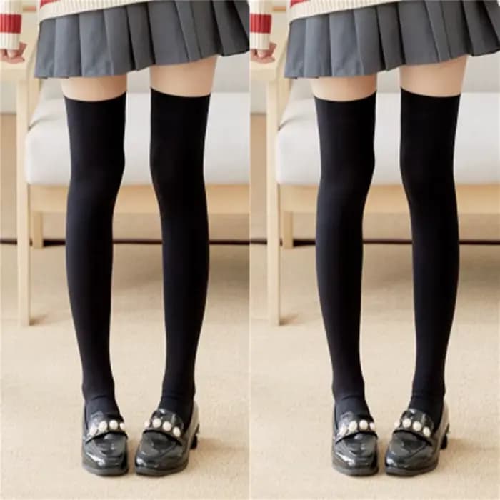 Chaussettes en velours pour fille
