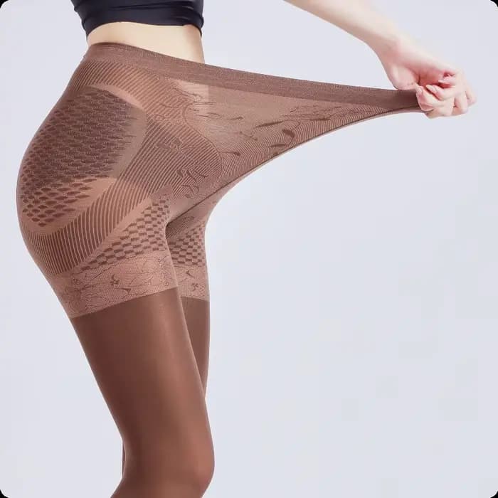 Collants façonnants grande taille pour femmes