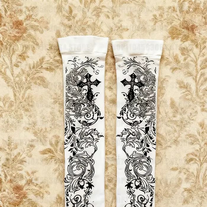 Chaussettes longues féeriques Y2K pour femme