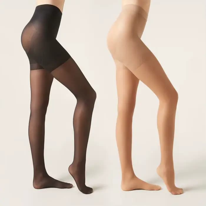 Collants transparents 40D pour femmes, contrôle du ventre, fins, élastiques, levage des fesses, bas renforcement des orteils, printemps et été