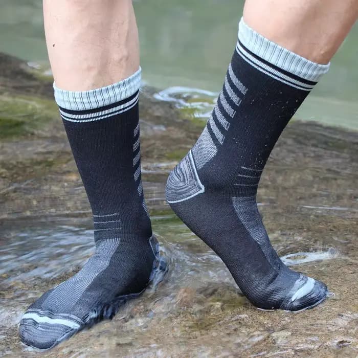 1 paire de chaussettes imperméables d'automne