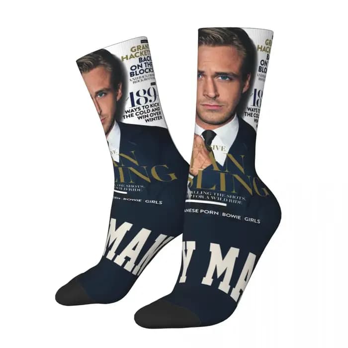 Ryan Gosling-Chaussettes unisexes