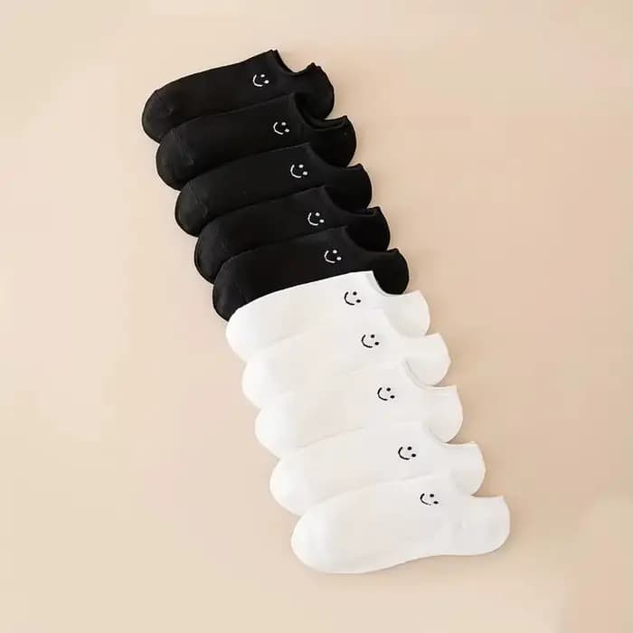 Chaussettes No-Show pour femmes – Sourire