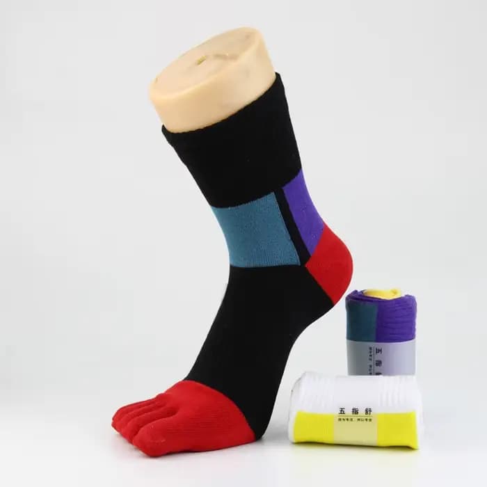 Chaussettes de sport à 5 doigts pour homme