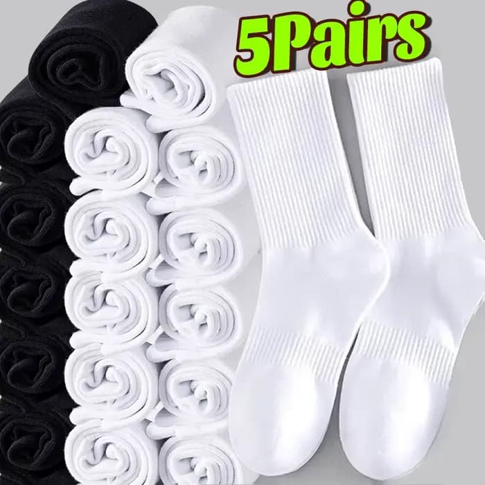 Chaussettes de sport en coton unisexe