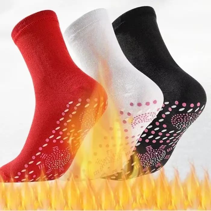 Tourmaline-Chaussettes auto-chauffantes