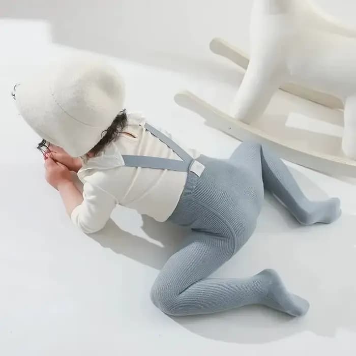 Collants élastiques pour filles collants à bretelles en coton Leggings pour enfants bas de bébé printemps automne chaussettes longues pour nourrissons collants pour tout-petits