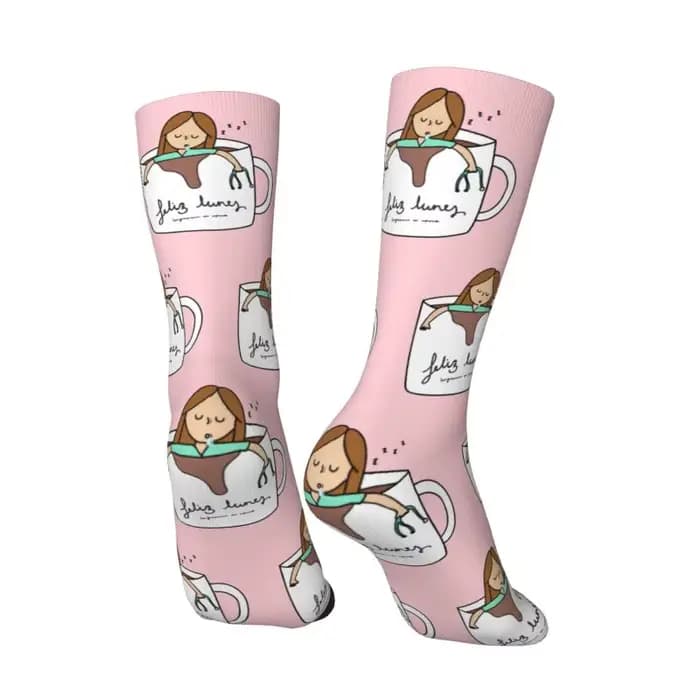 Mignon Enfermera En Apuros médecin infirmière chaussettes médicales hommes femmes chaud 3D imprimé Football