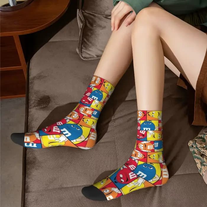 M haricots – chaussettes amusantes