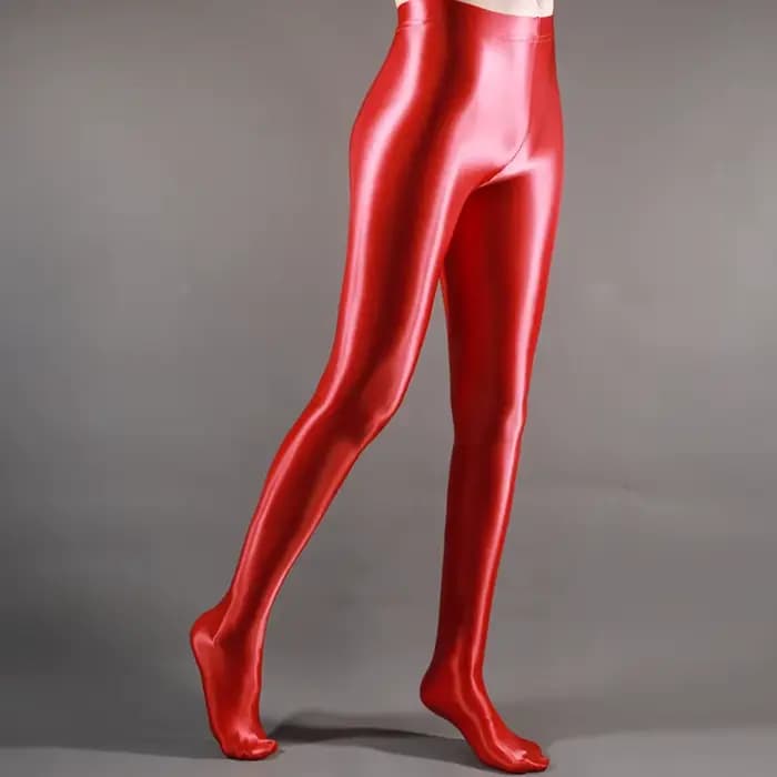 Collants opaques brillants