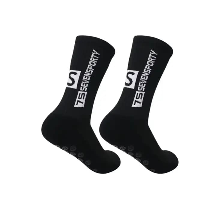 7S Sevensporty Chili marque Silicone ventouse anti-dérapant dieu chaussettes Football Match formation Tube