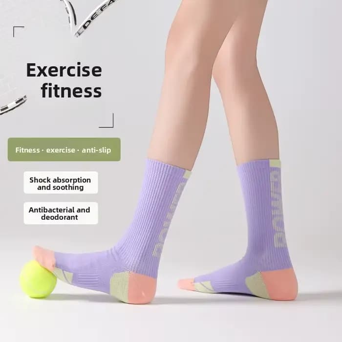 Chaussettes de sport colorées