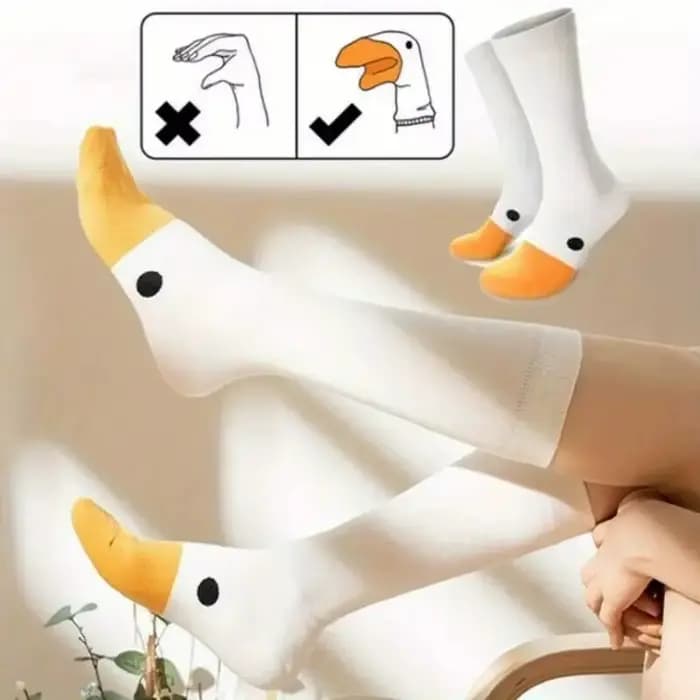 2 paires de chaussettes mi-hautes pour femme