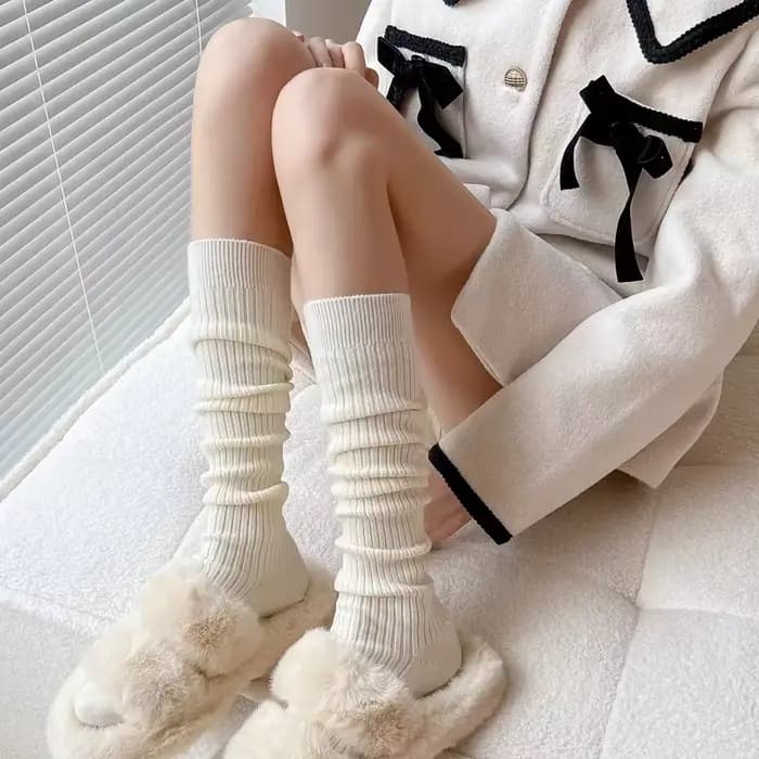 Femmes chaussettes longues cachemire