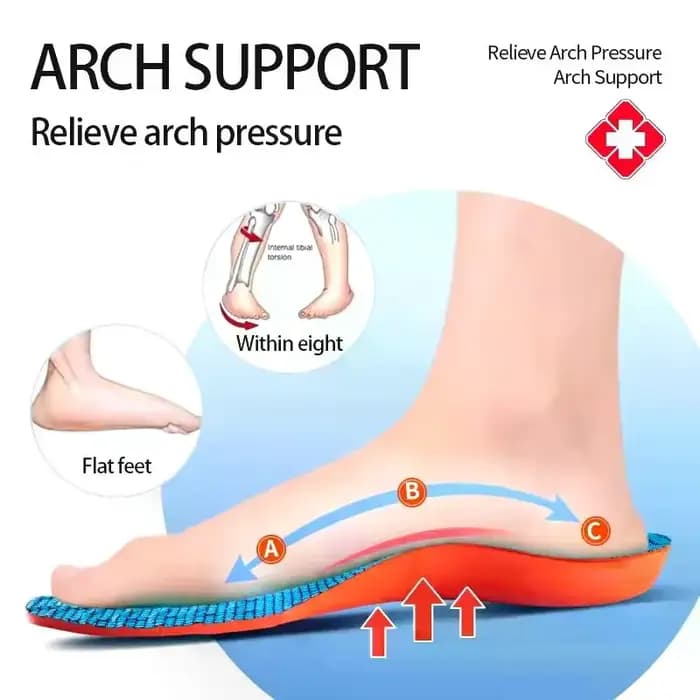 Semelles orthopédiques pour athlètes, coussinets respirants, désodorisants, absorption des chocs pour une performance de course améliorée