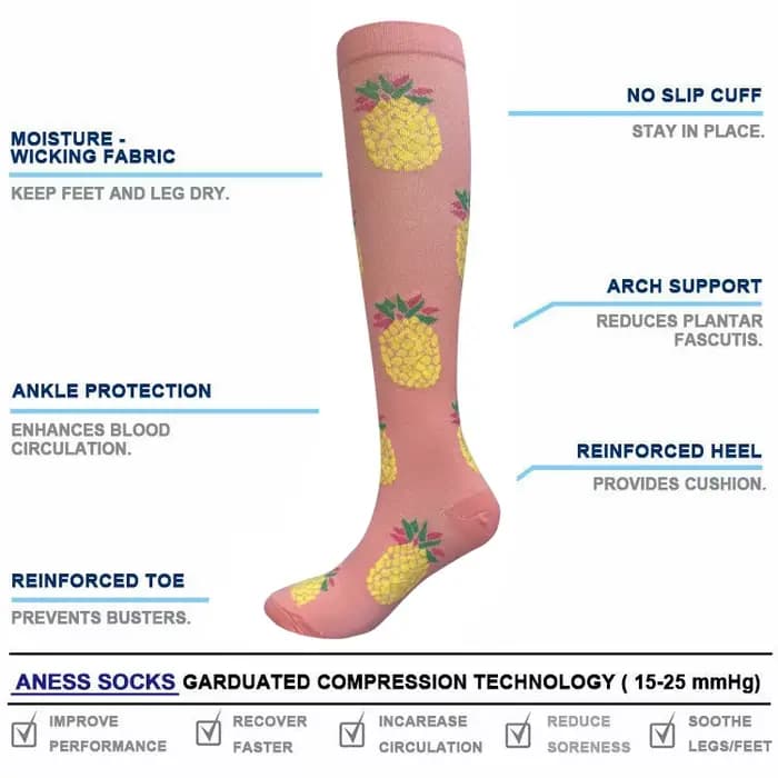 Chaussettes roses pour hommes