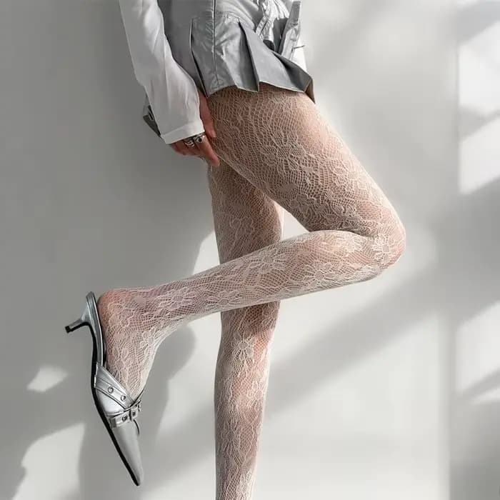Nouvelles basques Lolita blanches pour femme