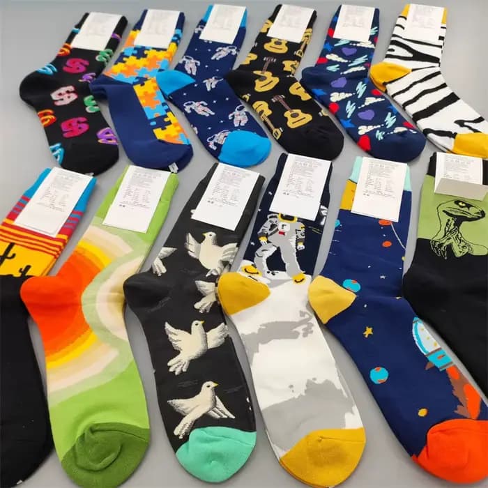 Chaussettes amusantes pour hommes
