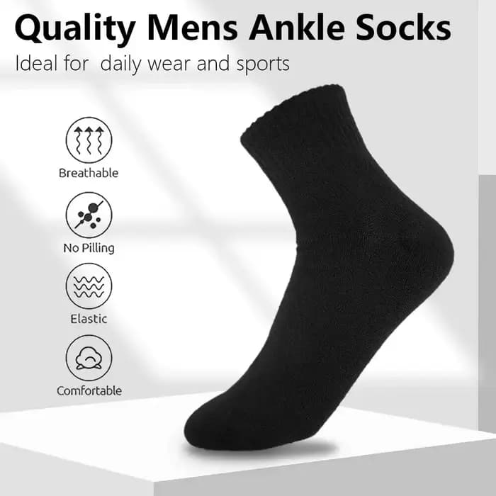 10 paires de chaussettes de coton