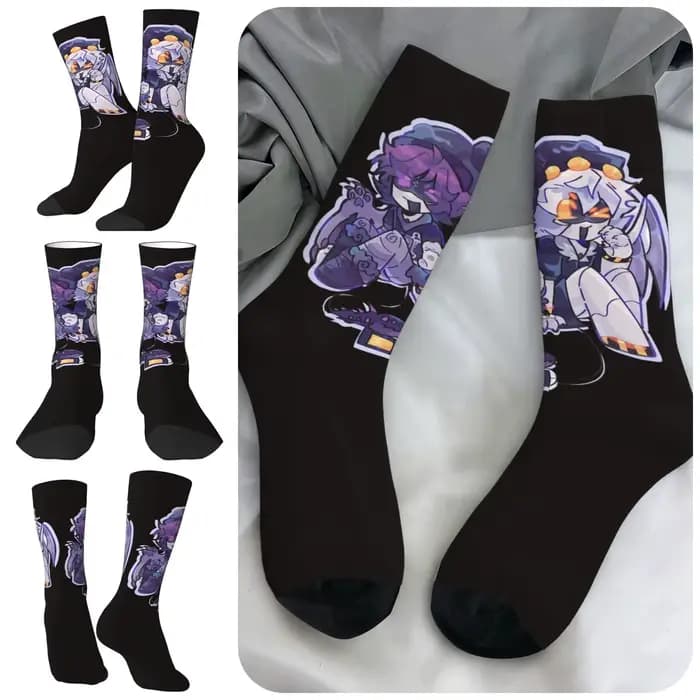 Chaussettes unisexes en fibre de polyester