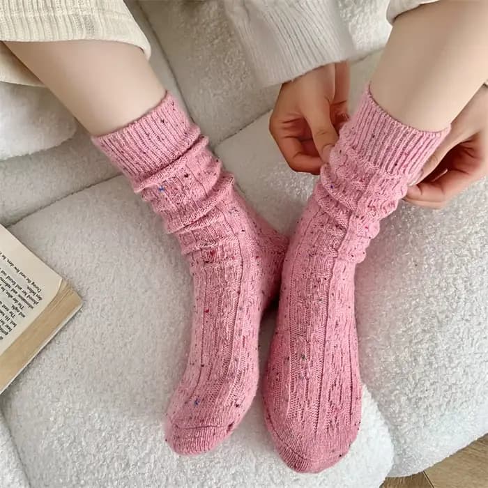Chaussettes pour femmes hiver nouvelle nouveauté mode Style japonais décontracté équipage