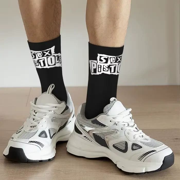 Chaussettes provoqué RapMetal Rock Crew pour hommes et femmes