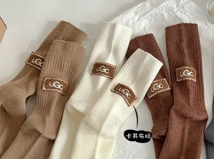 Chaussettes d'hiver confortables et épaisses