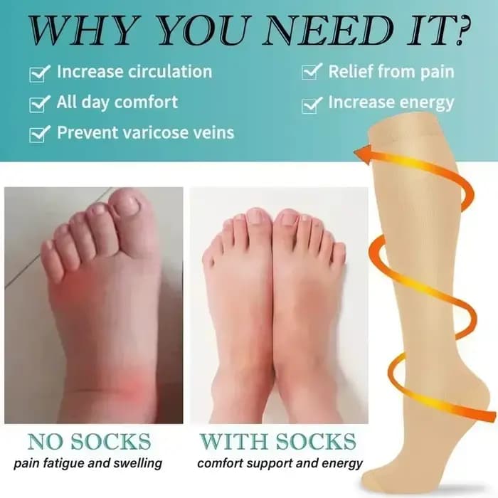 Chaussettes de Compression pour varices